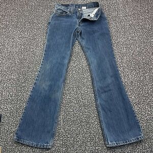 Vintage Levi's 518 Jeans Women 1 Low Rise Bootcut Denim Pants Cotton 27x31